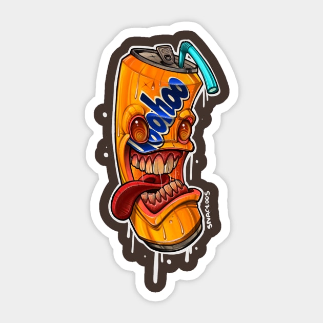 Yoo-Hoo Sticker by skinwerks